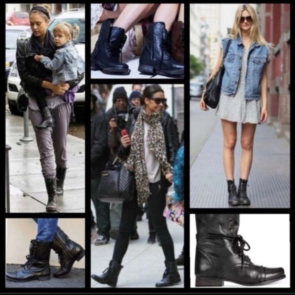 Combats boots - Picture 3 of 6